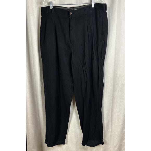 Tommy Bahama Men's Size 38 Pleated Front - Silk Pants - Picture 1 of 3